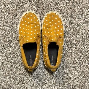 Old Navy Kids' Yellow Polka Dot Sneakers